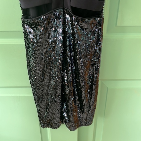 Lulu’s Luster for Life Blue Sequin Backless Body-con Dress - Picture 7 of 8